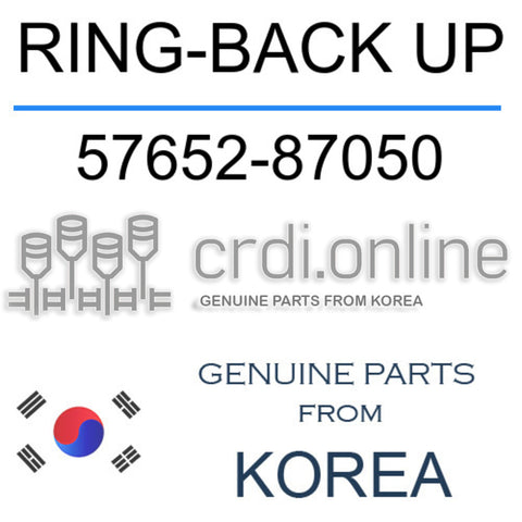RING-BACK UP [ORIGINAL] 57652-87050 5765287050 57652 87050