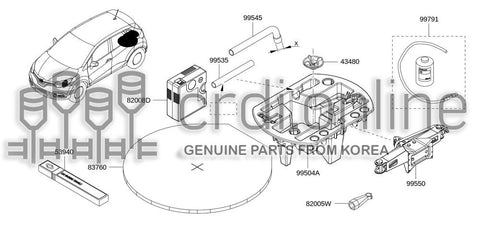 BOX-TOOL 99504-3434R 995043434R 99504 3434R