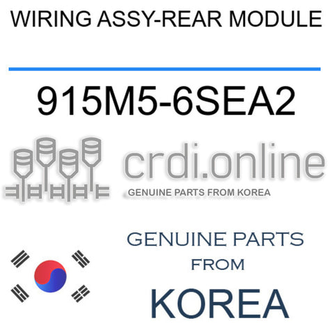 WIRING ASSY-REAR MODULE [ORIGINAL] 915M5-6SEA2 915M56SEA2 915M5 6SEA2
