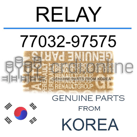 RELAY [ORIGINAL] 77032-97575 7703297575 77032 97575