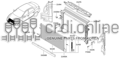 DESICCANT ASSY 92192-7406R 921927406R 92192 7406R