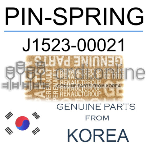 PIN-SPRING [ORIGINAL] J1523-00021 J152300021 J1523 00021