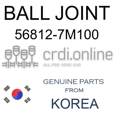 BALL JOINT 56812-7M100 568127M100 56812 7M100