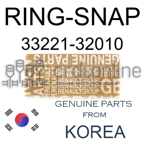 RING-SNAP [ORIGINAL] 33221-32010 3322132010 33221 32010