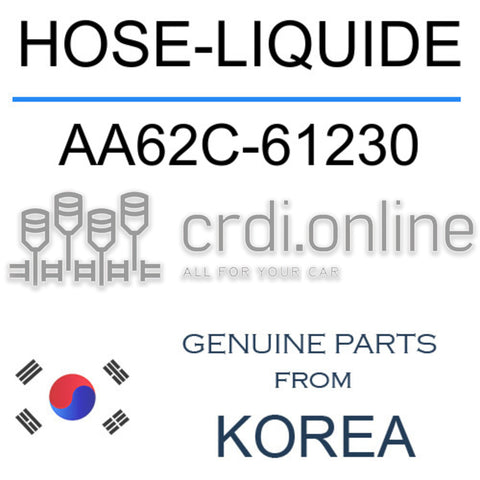 HOSE-LIQUIDE [ORIGINAL] AA62C-61230 AA62C61230 AA62C 61230