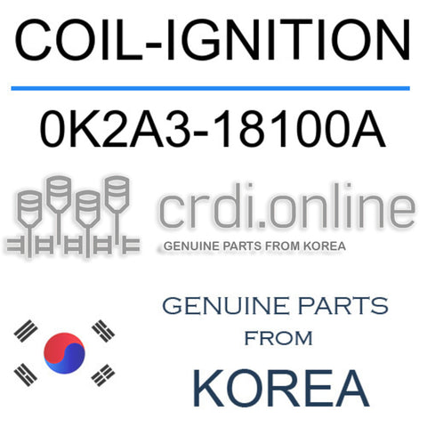 COIL-IGNITION [ORIGINAL] 0K2A3-18100A 0K2A318100A 0K2A3 18100A