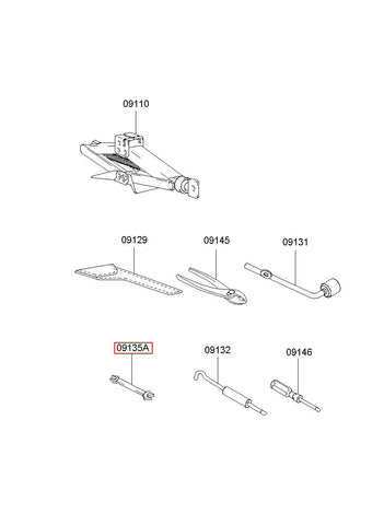 SPANNER 09135-11210 (Original, New)