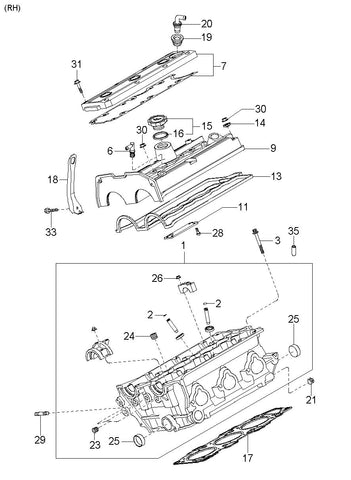 LAMP ASSY-REAR COMBINATIONRH <br>92420-3C001, <br>924203C001, <br>92420 3C001 <br>(Original, New)