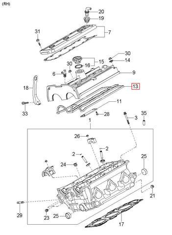 HANDLE ASSY-IN. 0K53A-72330BT (Original, New)