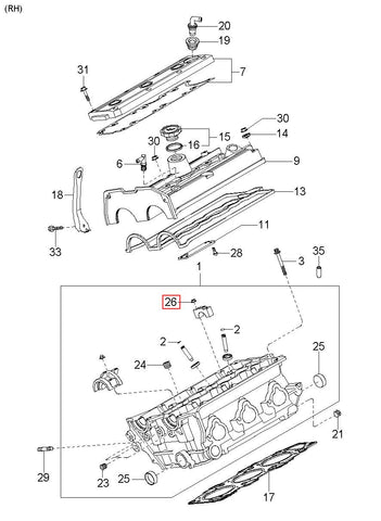 SHUTTER ASSY-FRT 0K591-65860A (Original, New)