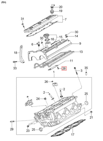 TAPPET 00636-12431A (Original, New)