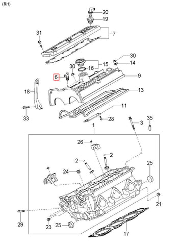 LENS,LH 0K552-51321 (Original, New)