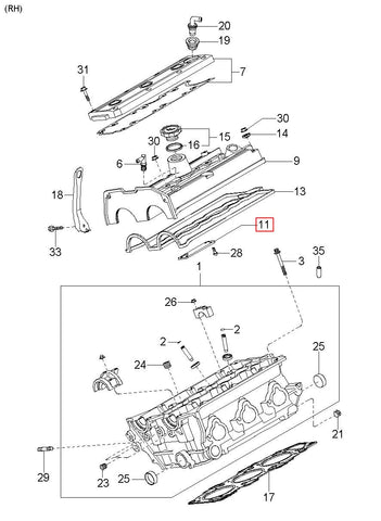 S/ASSY-B/PLATE,LH 0K9BV-105F0B (Original, New)