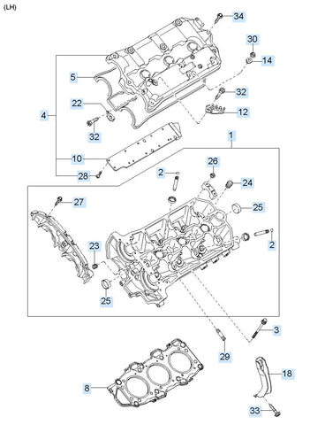 MODE ACTUATOR ASSY <br>0K972-6113Y, <br>0K9726113Y, <br>0K972 6113Y <br>(Original, New)