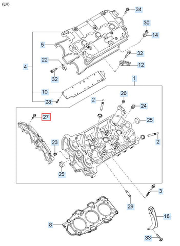 BRACKET ASSY-ROLL STOPPER FR 21910-2F700 (Original, New)