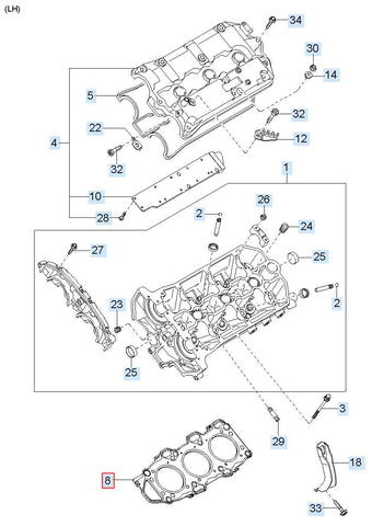 W/STRIP ASSY-FR DR OPNG LH 82110-3E000 (Original, New)