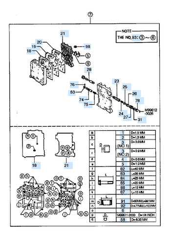 SOLENOID VALVE ASSY <br>MFU84-21280, <br>MFU8421280, <br>MFU84 21280 <br>(Original, New)