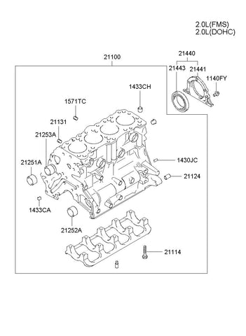 CASE-OIL SEAL,RR <br>21441-38051, <br>2144138051, <br>21441 38051 <br>(Original, New)