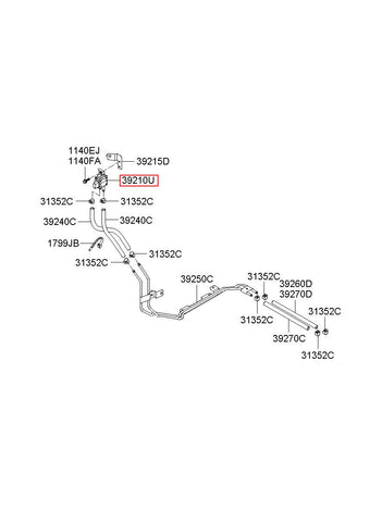 SENSOR-DIFF.PRESSURE 39210-27450 (Original, New)