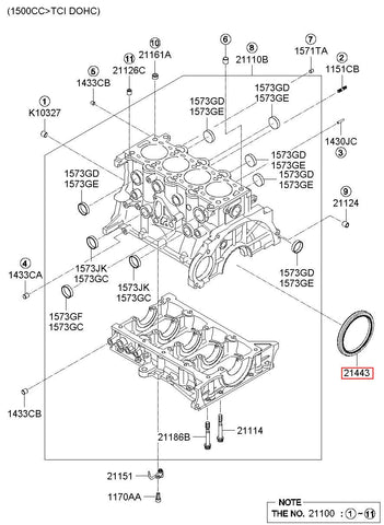 SEAL-OIL RR 21443-33005 (Original, New)