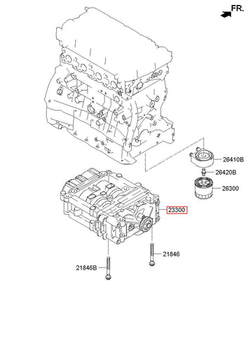 SHAFT ASSY-BALANCE 23300-25230 (Original, New)