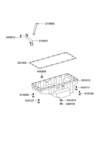 GASKET-OIL PAN <br>A9060-140422, <br>A9060140422, <br>A9060 140422 <br>(Original, New)