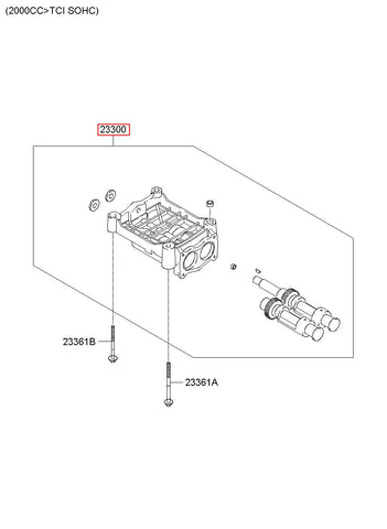 SHAFT ASSY-BALANCE 23300-2G411 (Original, New)