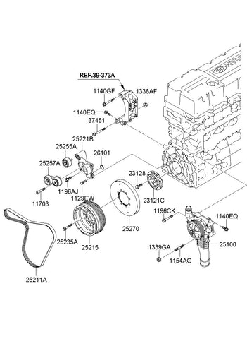 PUMP ASSY-COOLANT <br>25100-82710, <br>2510082710, <br>25100 82710 <br>(Original, New)