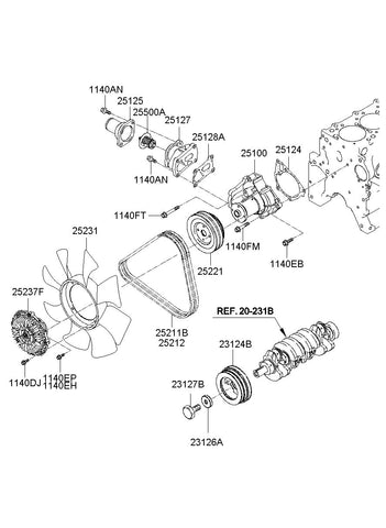BELT V 25215-42022 2521542022 25215 42022