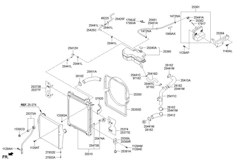 TANK-SURGE <br>25361-58000, <br>2536158000, <br>25361 58000 <br>(Original, New)