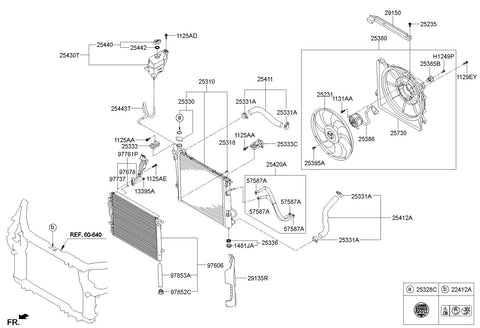 HOSE ASSY-ATA OIL COOLING(FEED <br>25420-2P900, <br>254202P900, <br>25420 2P900 <br>(Original, New)