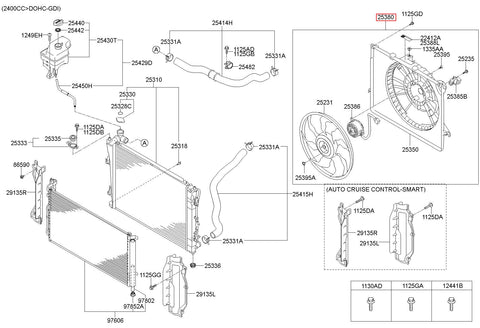 BLOWER ASSY 25380-3V700 (Original, New)