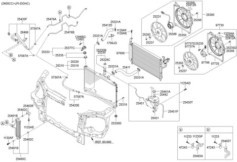 BLOWER ASSY <br>25380-4H100, <br>253804H100, <br>25380 4H100 <br>(Original, New)