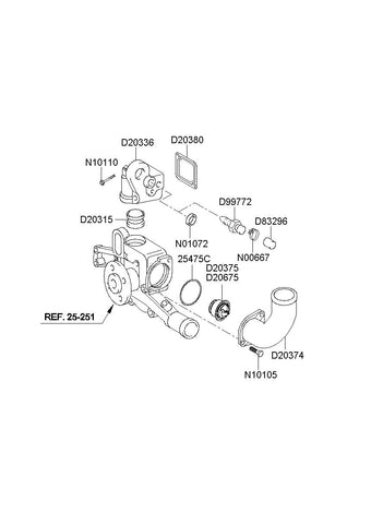 GASKET <br>A9062-030180, <br>A9062030180, <br>A9062 030180 <br>(Original, New)