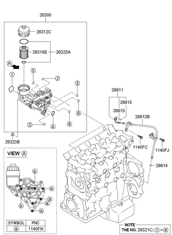 ROD ASSY-OIL LEVEL GAUGE <br>26611-48500, <br>2661148500, <br>26611 48500 <br>(Original, New)