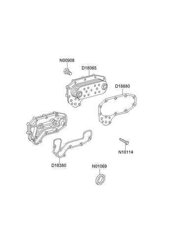 GASKET <br>A9061-880280, <br>A9061880280, <br>A9061 880280 <br>(Original, New)