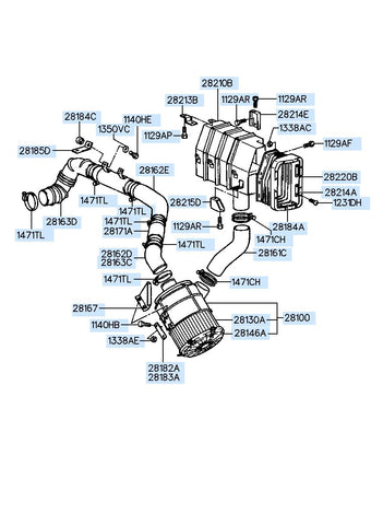 CAP ASSY-BOTTOM <br>28147-8A902, <br>281478A902, <br>28147 8A902 <br>(Original, New)