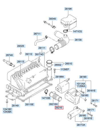 DUCT-AIR 28210-2E100 (Original, New)