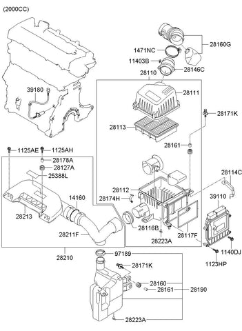 ASSY <br>28160-8A300, <br>281608A300, <br>28160 8A300 <br>(Original, New)