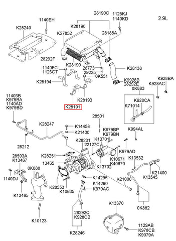 BRKT ASSY-I/C RR.1 0K88R-13570 (Original, New)