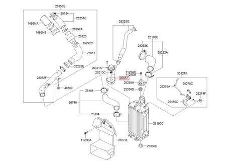 ADAPTOR 28233-2B700 (Original, New)