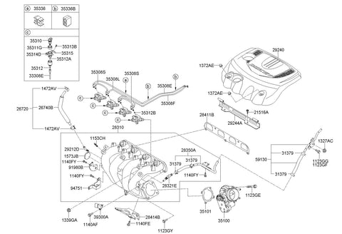 INJECTOR ASSY-FUEL <br>35310-2E700, <br>353102E700, <br>35310 2E700 <br>(Original, New)