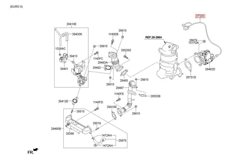 HARNESS ASSY 28450-2F700 (Original, New)