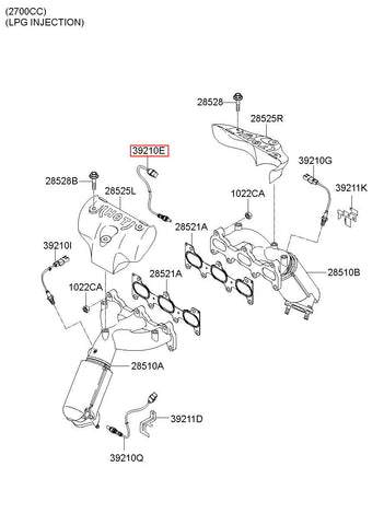 SENSOR-OXYGEN 39210-3E120 (Original, New)