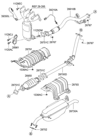 SENSOR ASSY-OXYGEN <br>39210-2B420, <br>392102B420, <br>39210 2B420 <br>(Original, New)