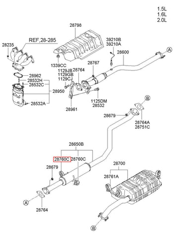 HANGER 28760-2D000 (Original, New)