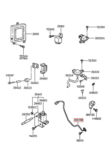 SENSOR-CRANKSHAFT POSITION 39180-25300 (Original, New)