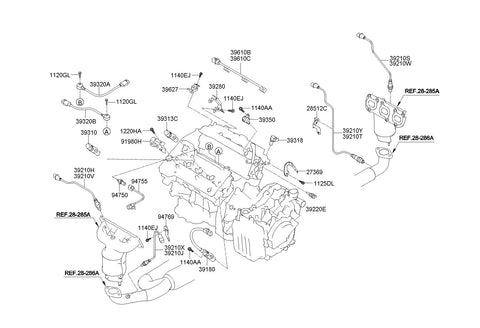 WIRING-INJECTOR <br>39610-3CGA0, <br>396103CGA0, <br>39610 3CGA0 <br>(Original, New)