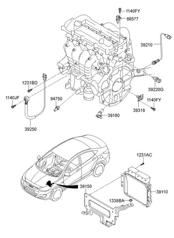 SENSOR ASSY-KNOCK 39250-03010 3925003010 39250 03010