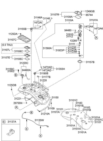 SENDER ASSY-FUEL PUMP <br>94460-3M600, <br>944603M600, <br>94460 3M600 <br>(Original, New)